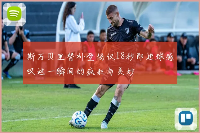 斯万贝里替补登场仅18秒即进球感叹这一瞬间的疯狂与美妙